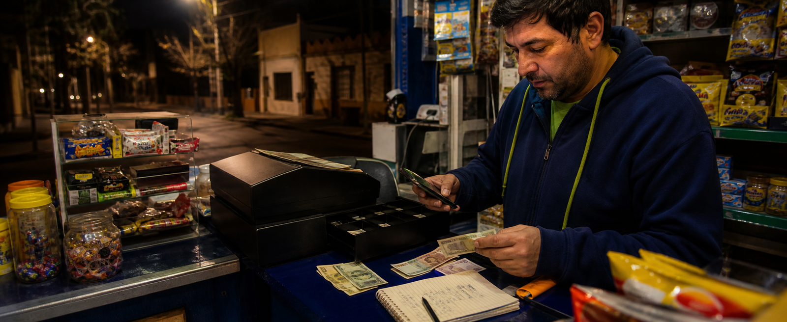 ¿Cómo cerrar la caja de un kiosco?