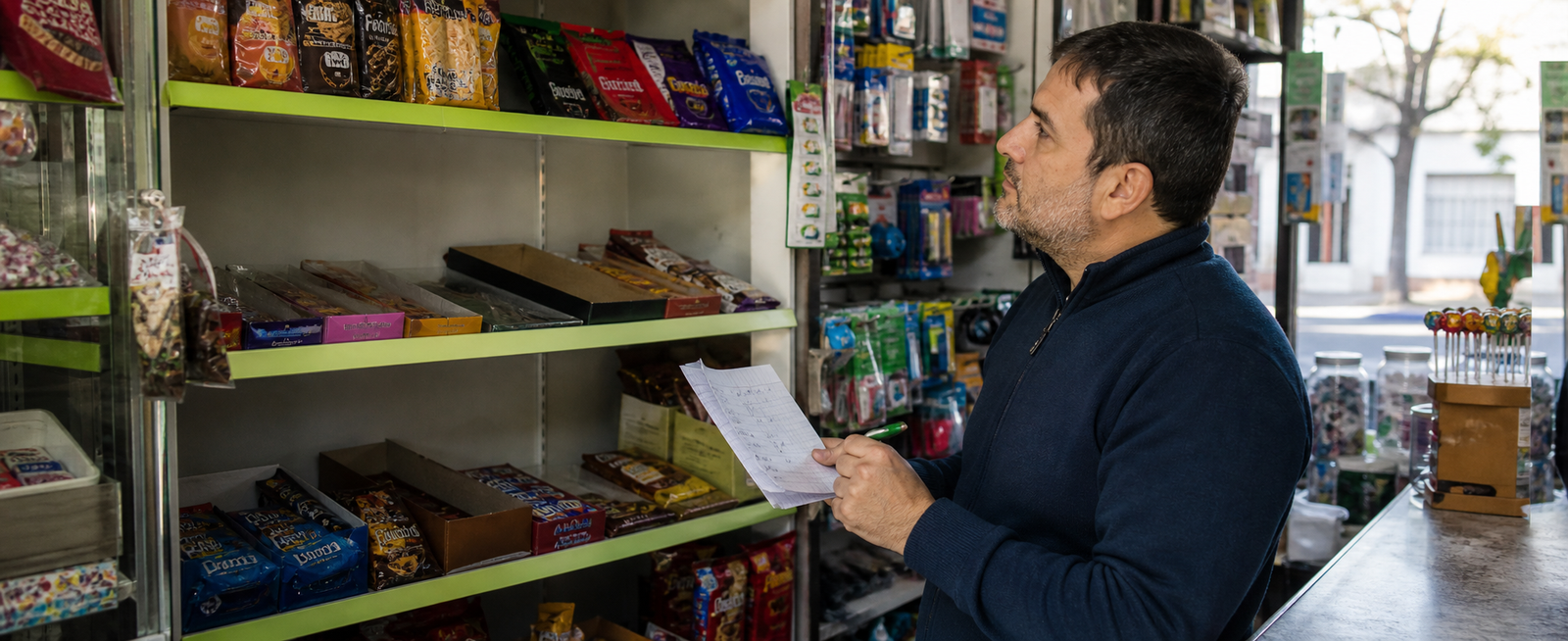 ¿Cuándo conviene reponer mercadería en un kiosco?
